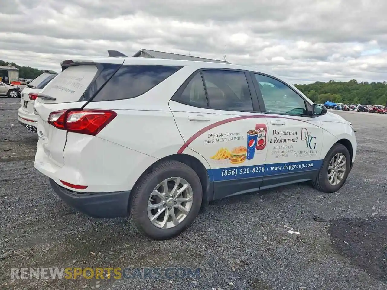 3 Photograph of a damaged car 2GNAXHEV4M6157795 CHEVROLET EQUINOX 2021