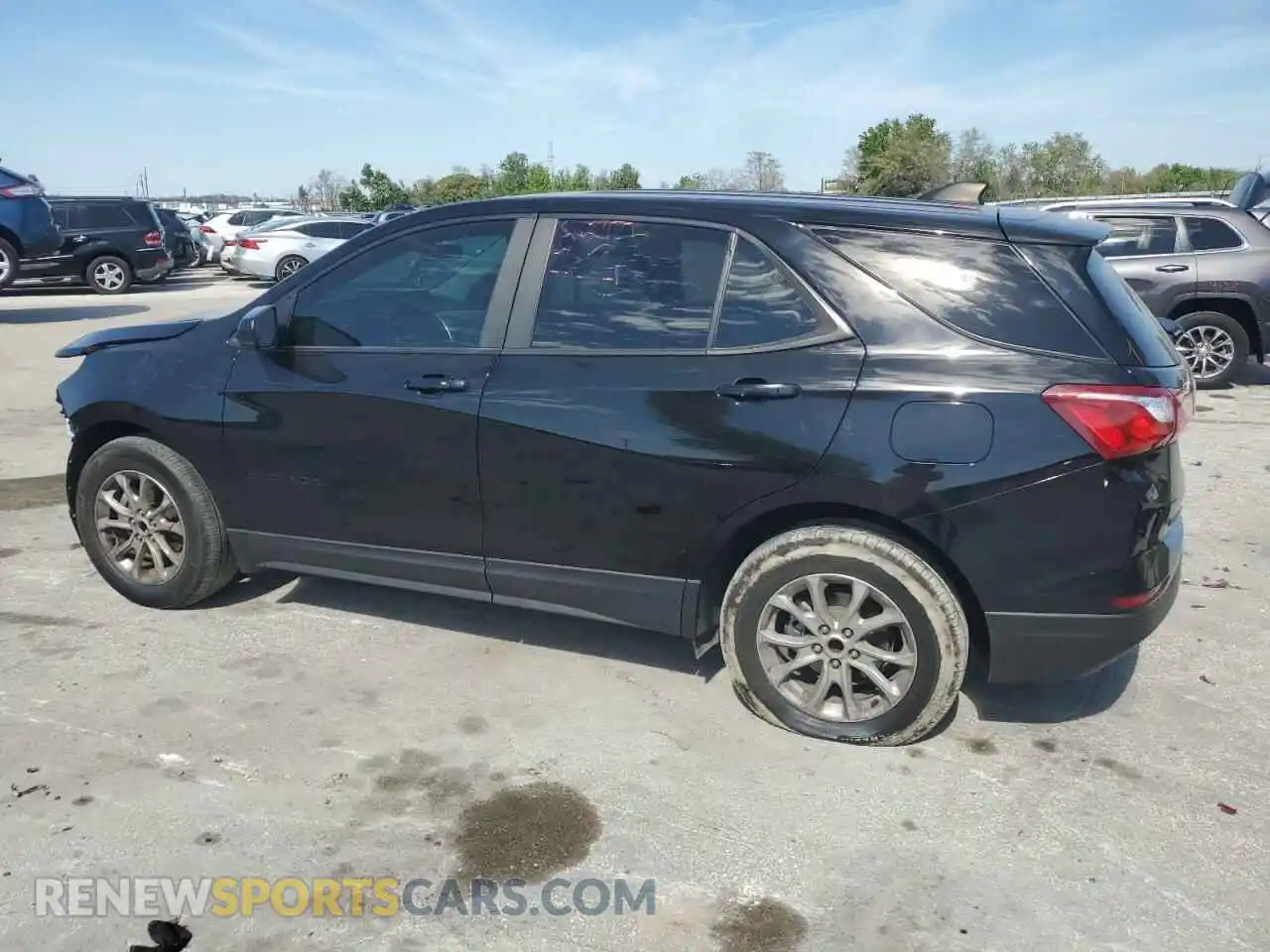 2 Photograph of a damaged car 2GNAXHEV5M6152041 CHEVROLET EQUINOX 2021