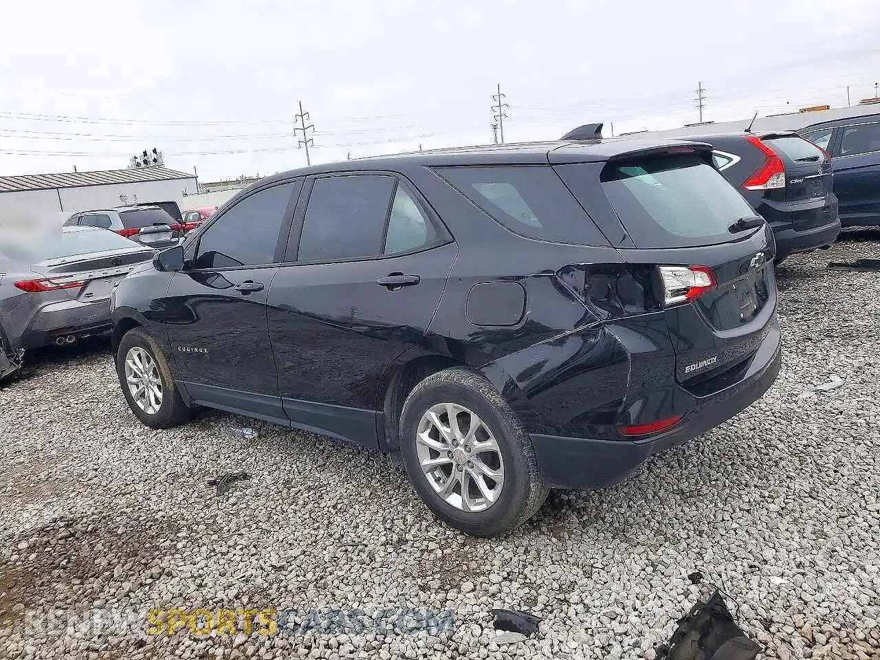 2 Photograph of a damaged car 2GNAXHEVXM6106088 CHEVROLET EQUINOX 2021