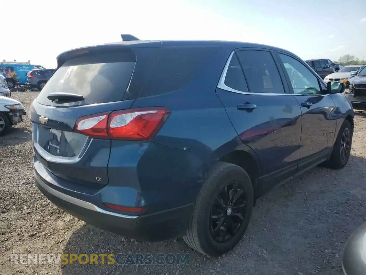 3 fotografías del automóvil dañado 2GNAXKEV0M6126783 CHEVROLET EQUINOX 2021