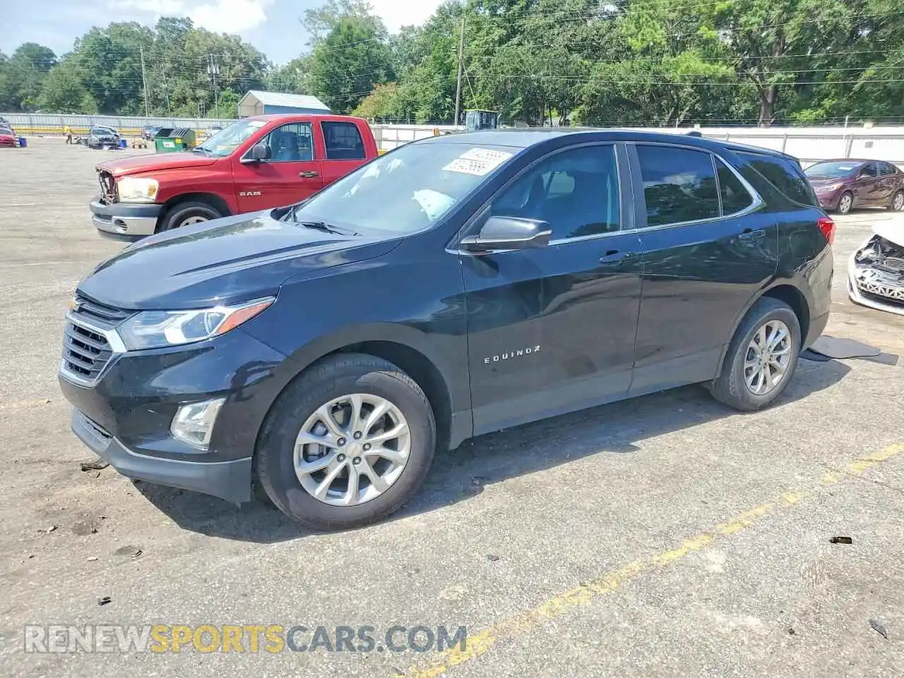 1 fotografías del automóvil dañado 2GNAXKEVXM6149763 CHEVROLET EQUINOX 2021