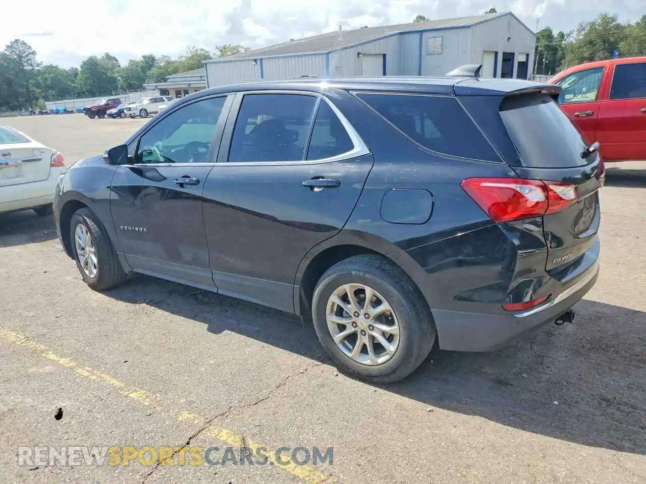 2 fotografías del automóvil dañado 2GNAXKEVXM6149763 CHEVROLET EQUINOX 2021