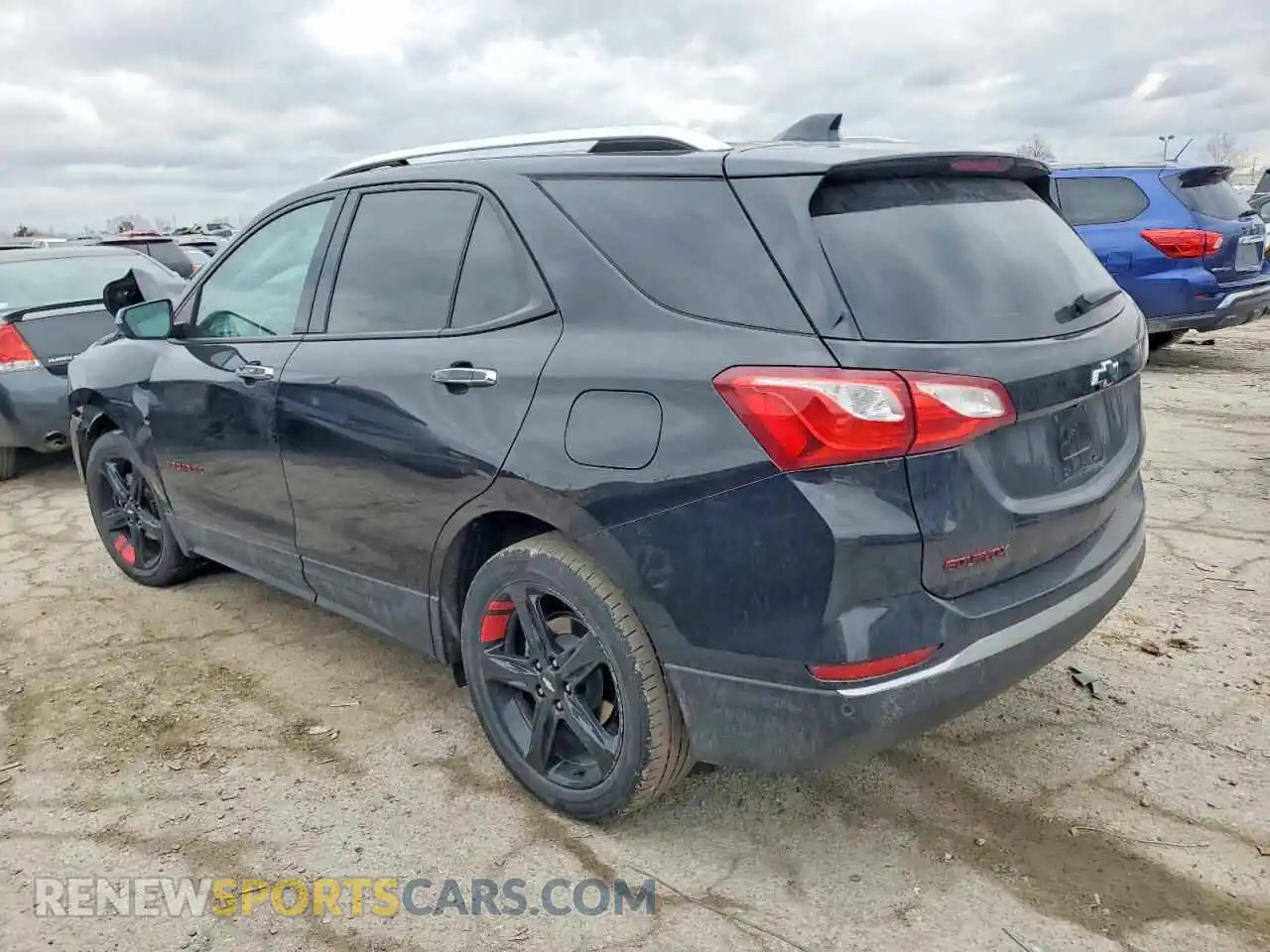 2 Photograph of a damaged car 2GNAXNEV2M6160693 CHEVROLET EQUINOX 2021