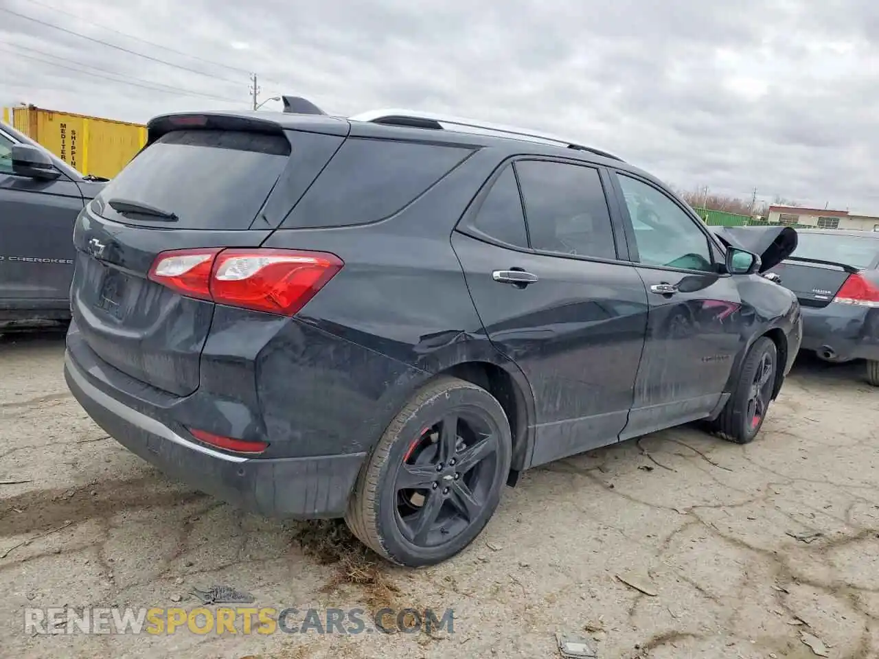 3 Photograph of a damaged car 2GNAXNEV2M6160693 CHEVROLET EQUINOX 2021