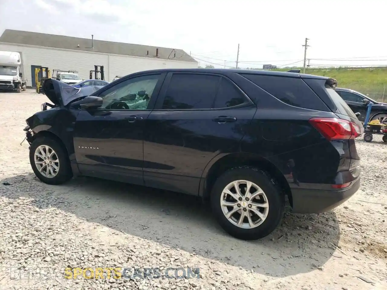 2 fotografías del automóvil dañado 2GNAXSEV1M6143589 CHEVROLET EQUINOX 2021