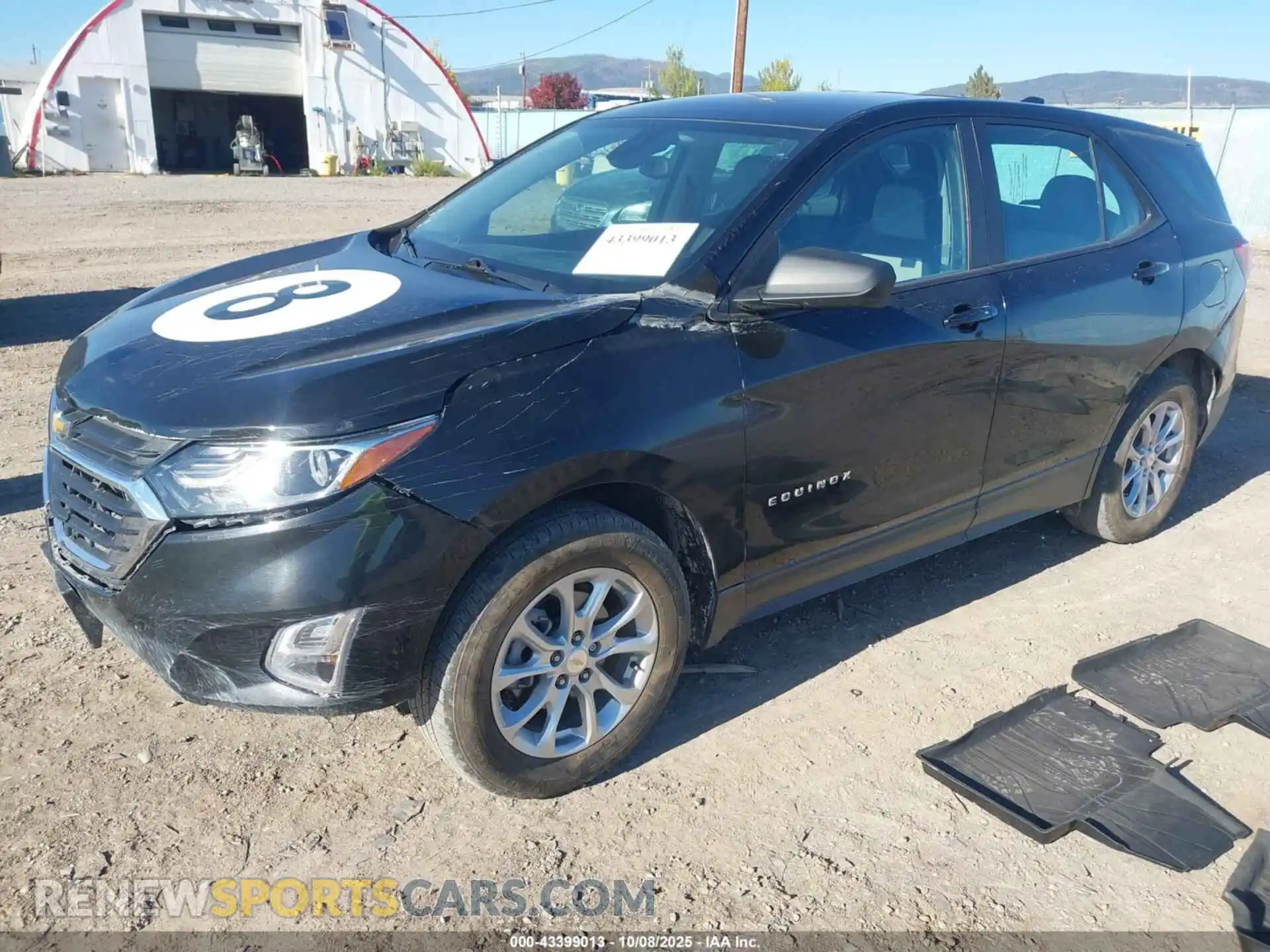 2 Photograph of a damaged car 2GNAXSEV8M6141404 CHEVROLET EQUINOX 2021