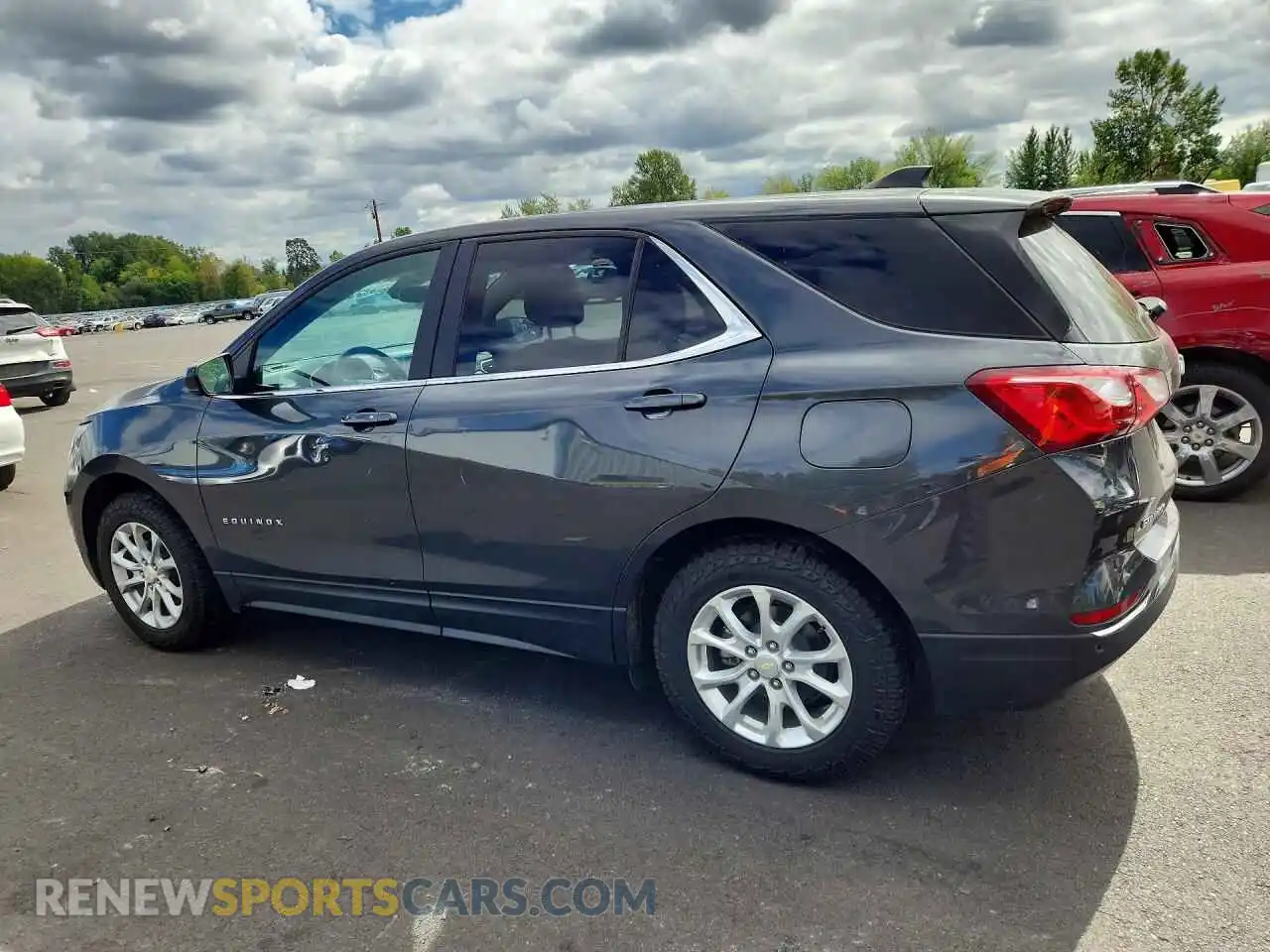 2 Photograph of a damaged car 2GNAXTEVXM6140695 CHEVROLET EQUINOX 2021