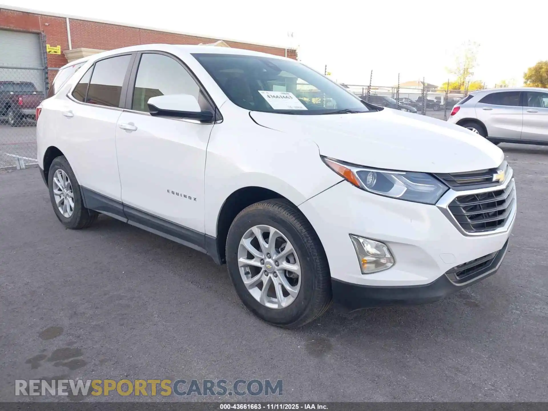 1 fotografías del automóvil dañado 2GNAXUEV0M6115293 CHEVROLET EQUINOX 2021