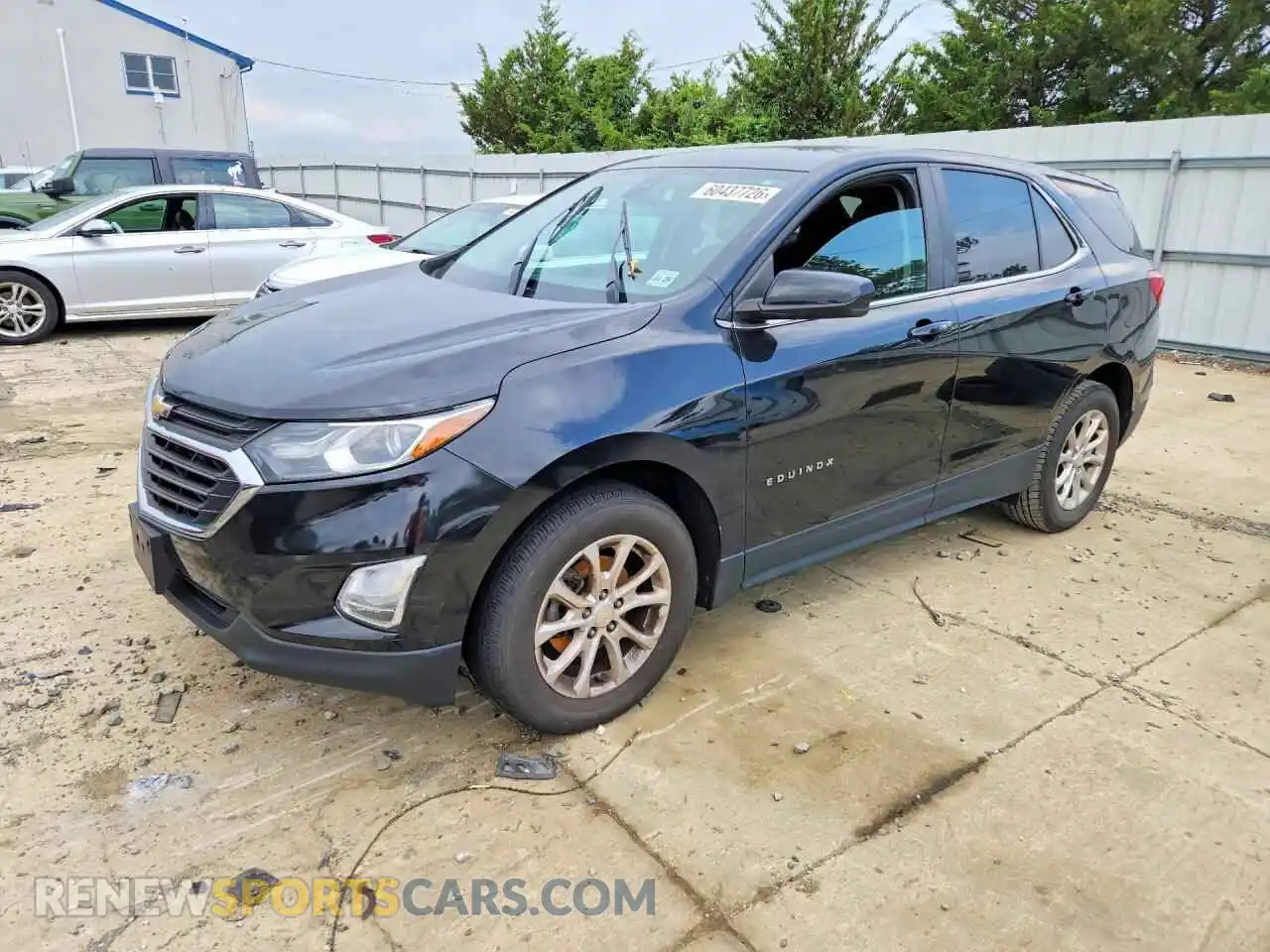 1 fotografías del automóvil dañado 2GNAXUEV1M6116890 CHEVROLET EQUINOX 2021