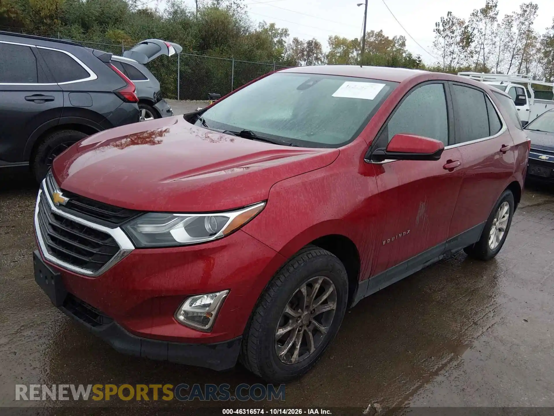 2 Photograph of a damaged car 2GNAXUEV2M6152829 CHEVROLET EQUINOX 2021