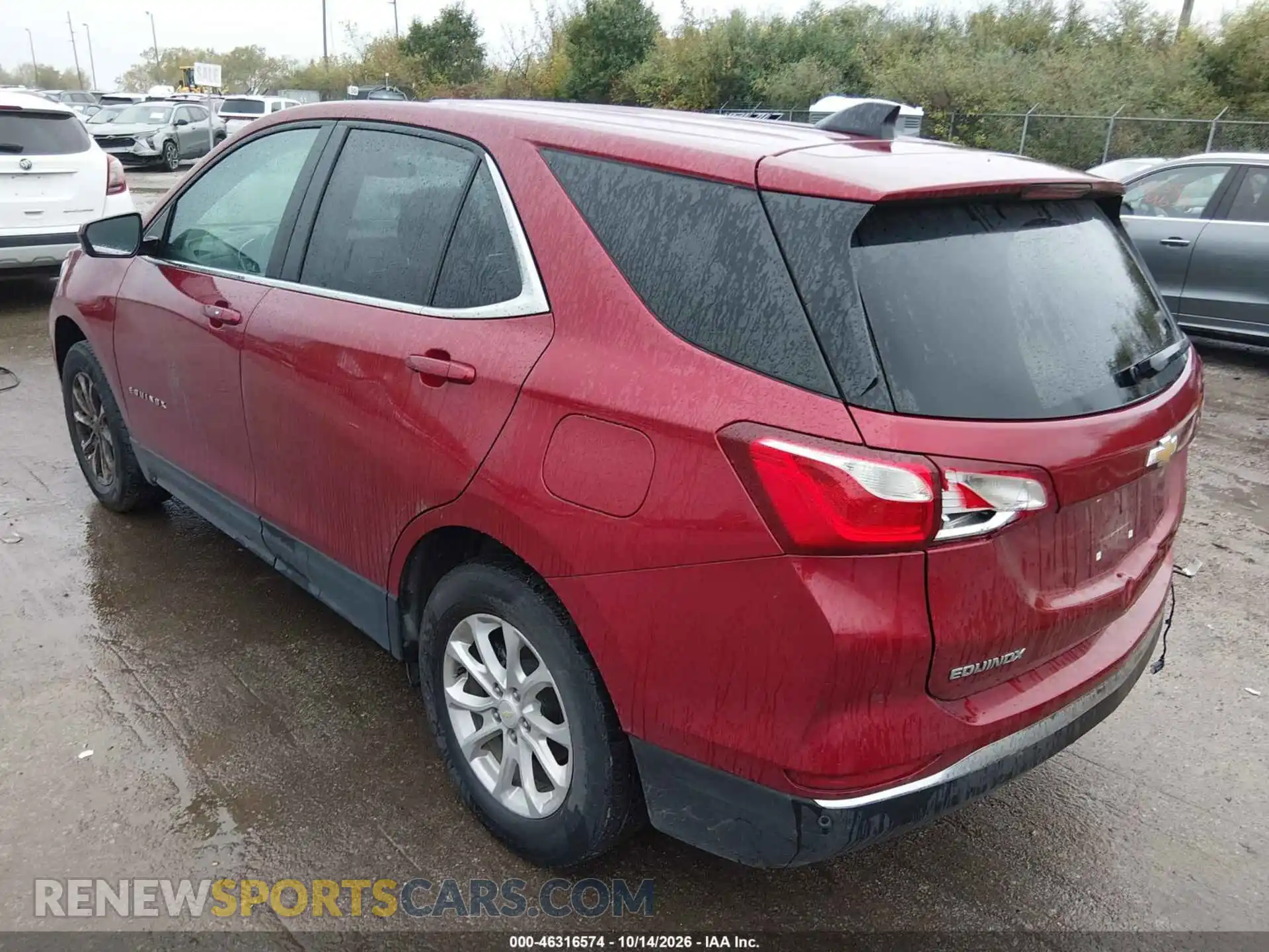 3 Photograph of a damaged car 2GNAXUEV2M6152829 CHEVROLET EQUINOX 2021