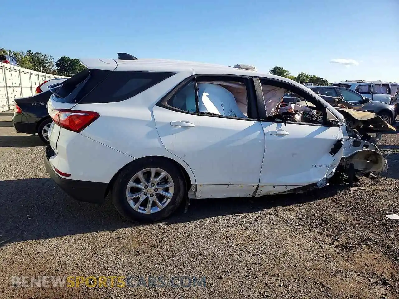 3 Фотография поврежденного автомобиля 3GNAX5EV2MS170898 CHEVROLET EQUINOX 2021