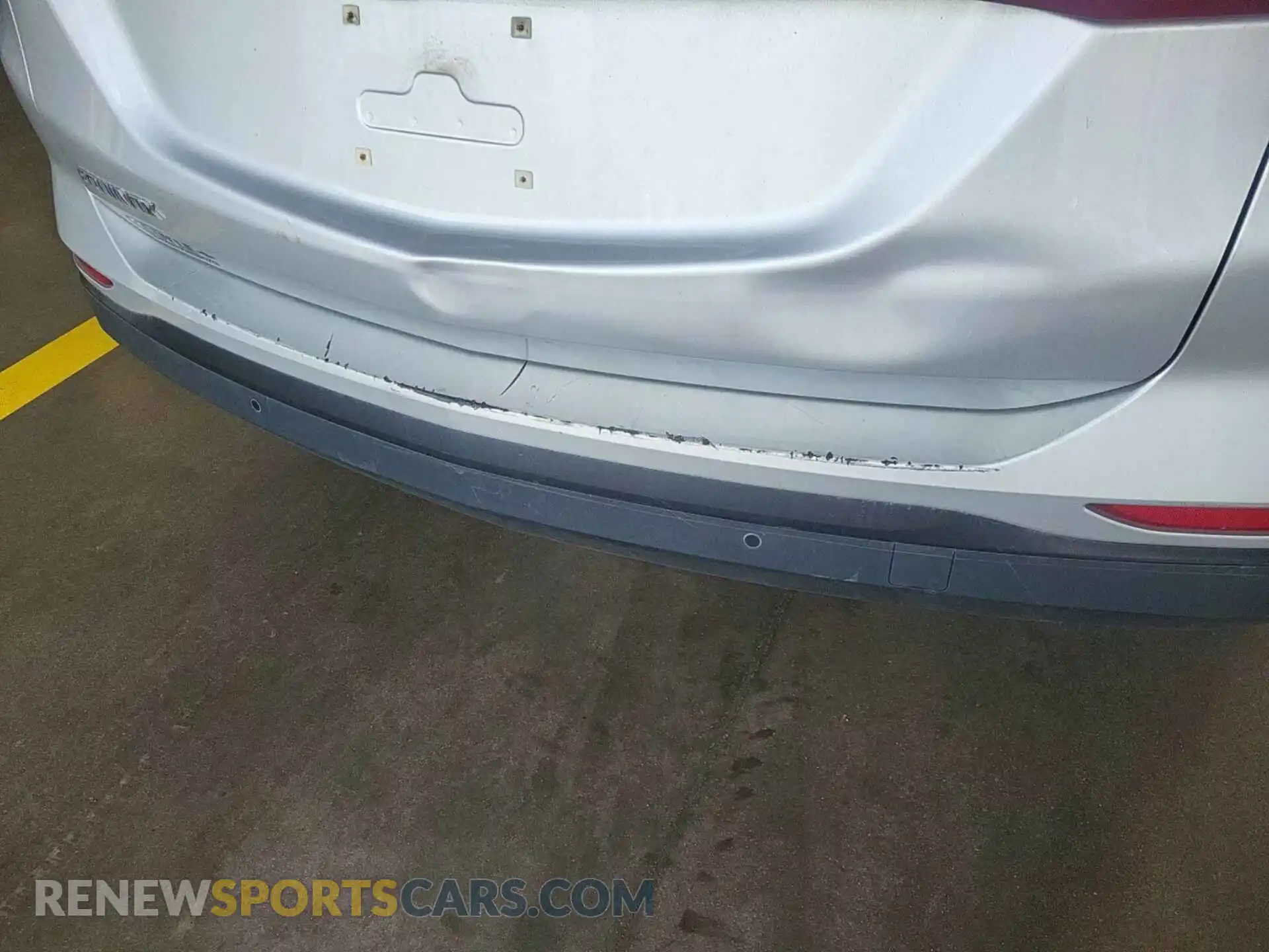 2 Photograph of a damaged car 3GNAXFEV2MS173497 CHEVROLET EQUINOX 2021