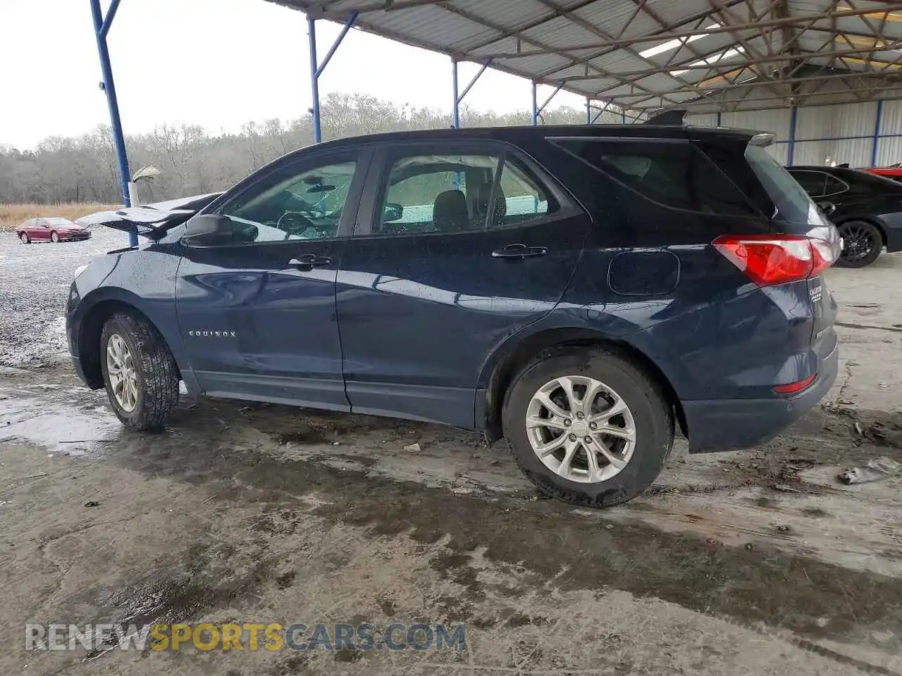 2 Photograph of a damaged car 3GNAXFEV7MS114557 CHEVROLET EQUINOX 2021