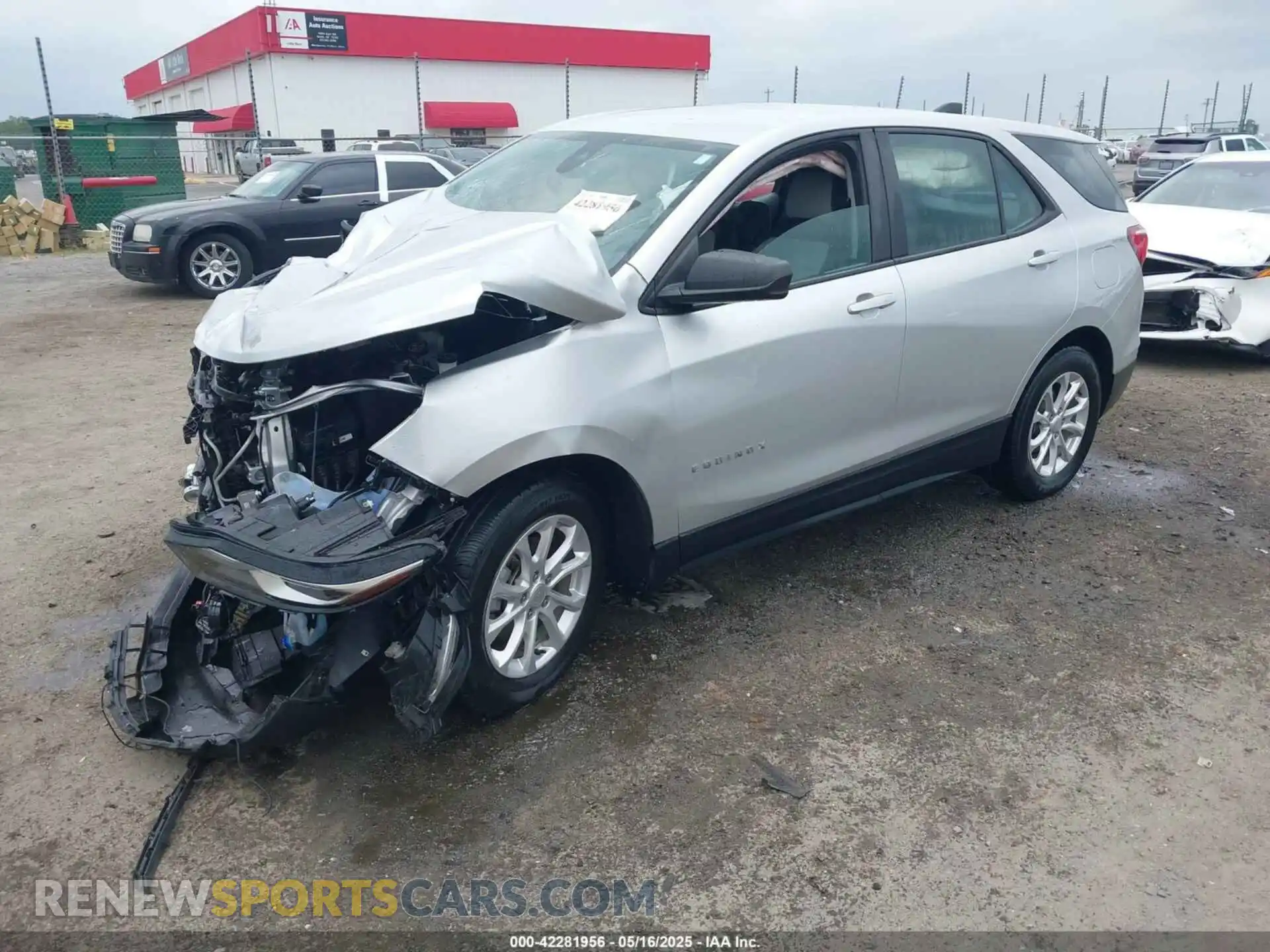 2 Photograph of a damaged car 3GNAXFEVXMS104993 CHEVROLET EQUINOX 2021