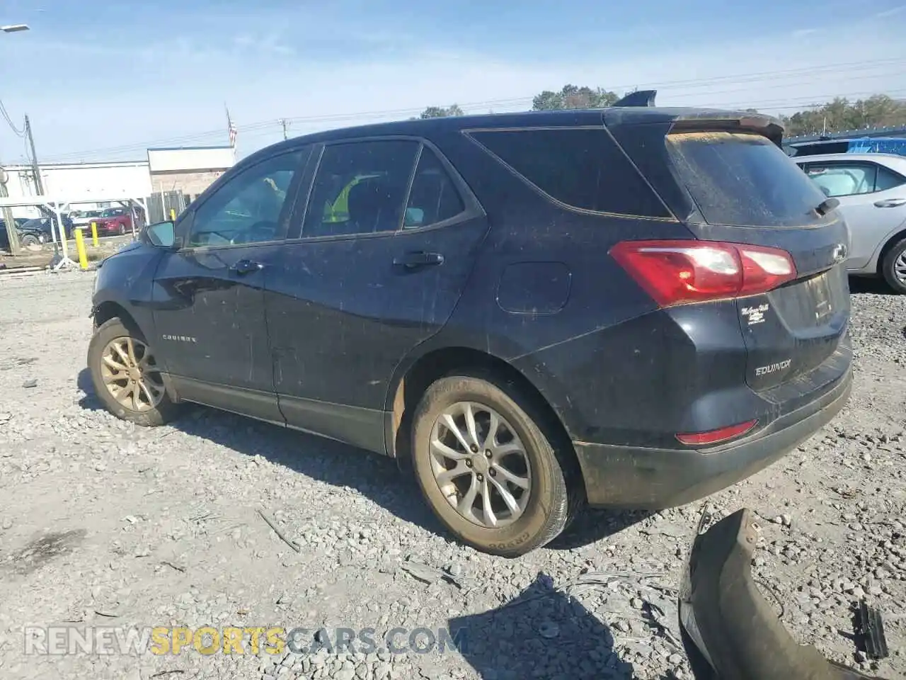 2 Photograph of a damaged car 3GNAXHEV0MS128408 CHEVROLET EQUINOX 2021