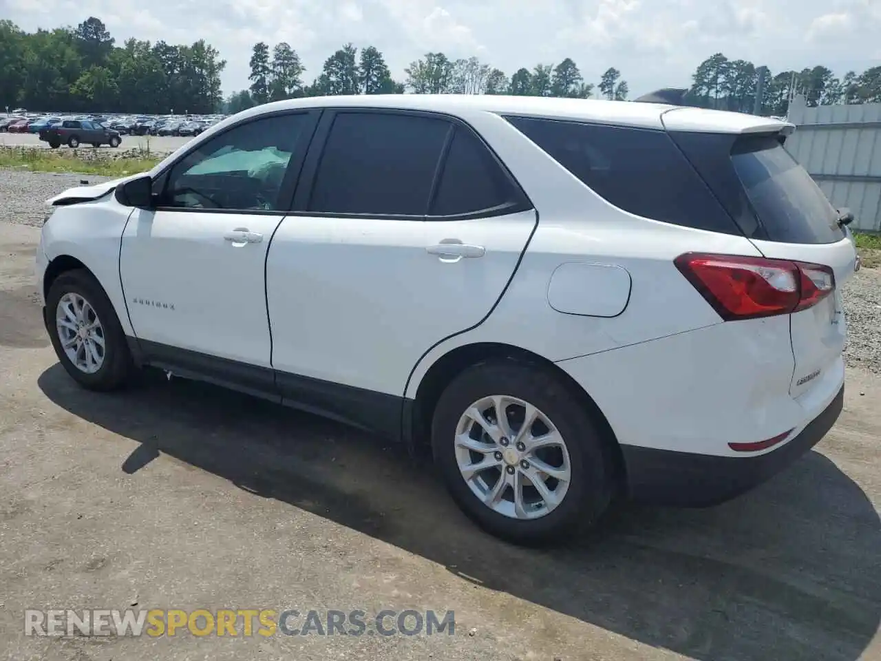 2 Photograph of a damaged car 3GNAXHEV2MS142522 CHEVROLET EQUINOX 2021