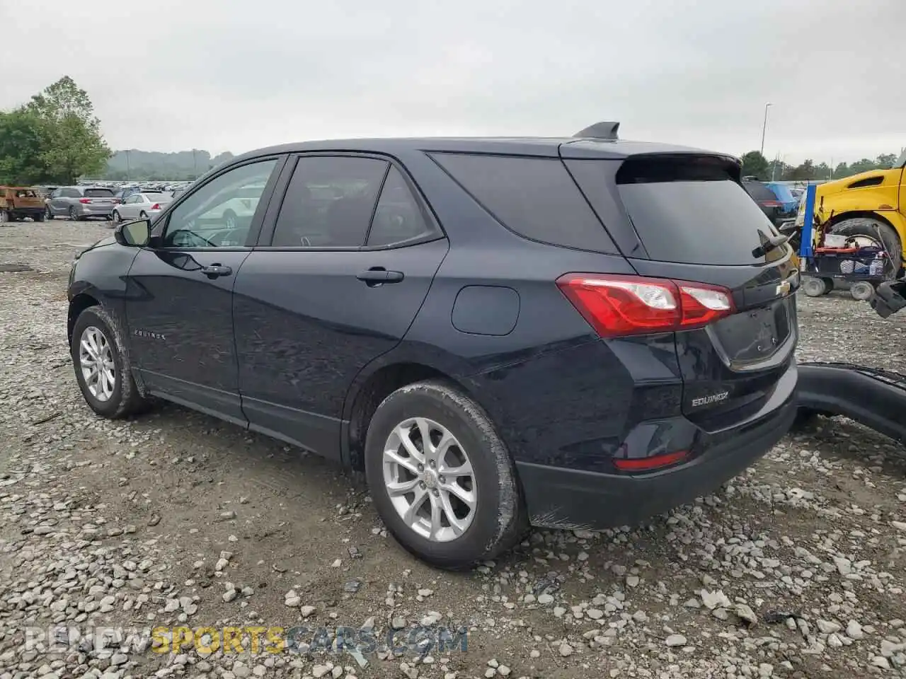 2 Photograph of a damaged car 3GNAXHEV2MS145324 CHEVROLET EQUINOX 2021
