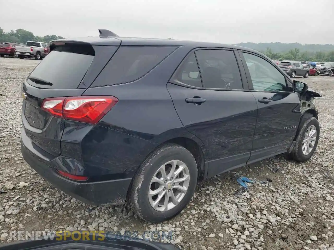 3 Photograph of a damaged car 3GNAXHEV2MS145324 CHEVROLET EQUINOX 2021