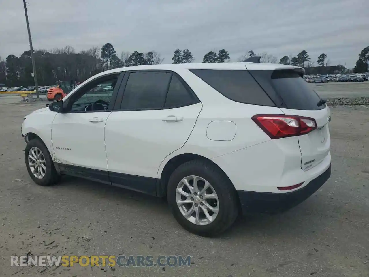 2 Photograph of a damaged car 3GNAXHEV2MS152368 CHEVROLET EQUINOX 2021