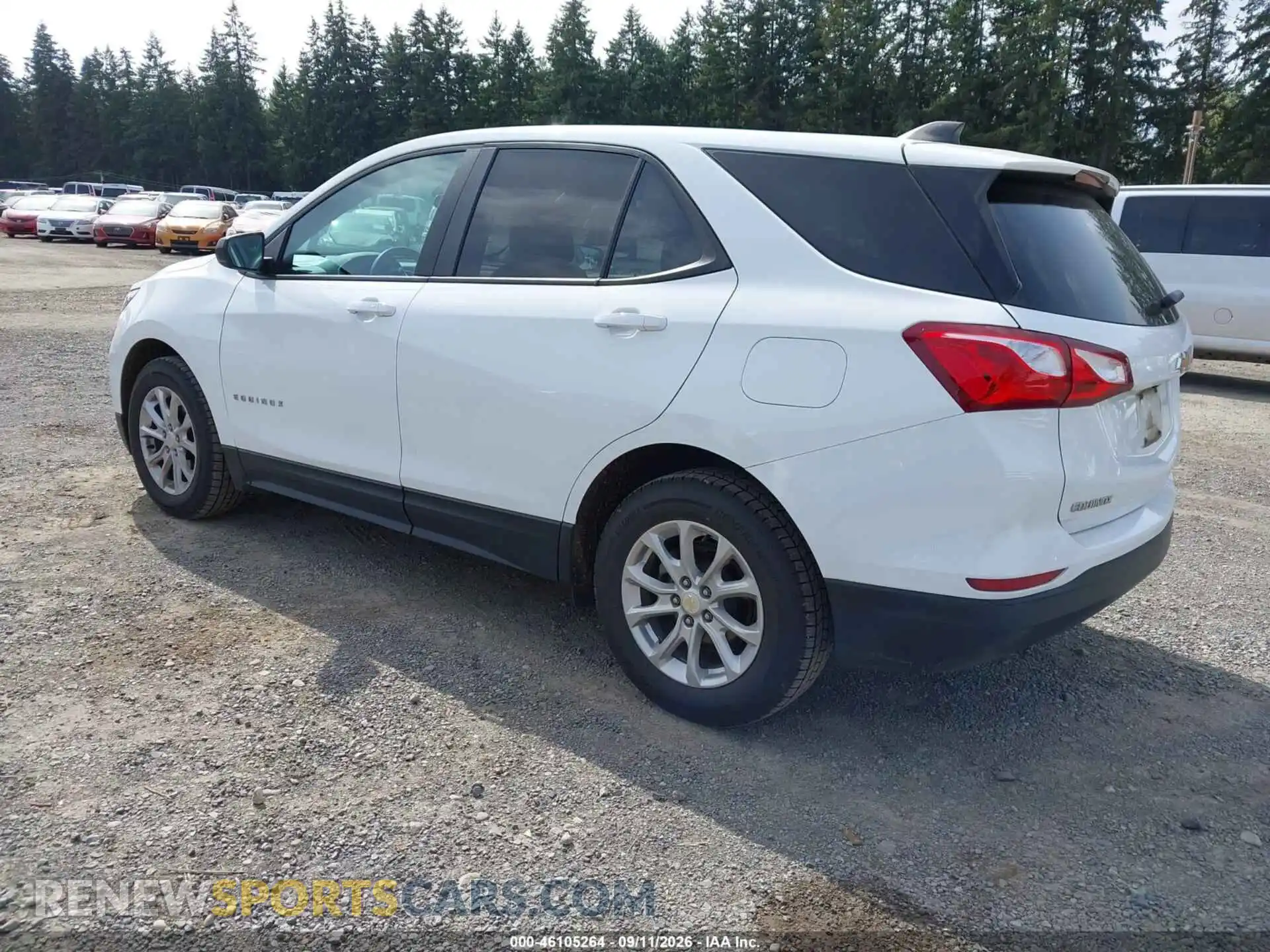 3 fotografías del automóvil dañado 3GNAXHEV2MS156873 CHEVROLET EQUINOX 2021