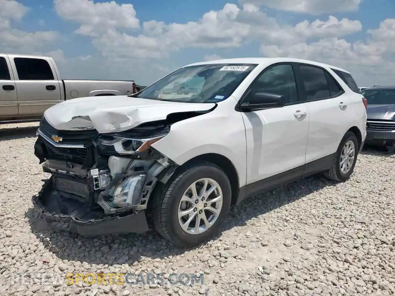 1 Фотография поврежденного автомобиля 3GNAXHEV2MS176119 CHEVROLET EQUINOX 2021