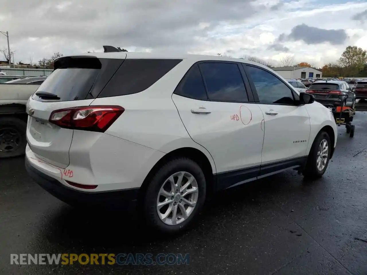 3 Photograph of a damaged car 3GNAXHEV3MS134283 CHEVROLET EQUINOX 2021