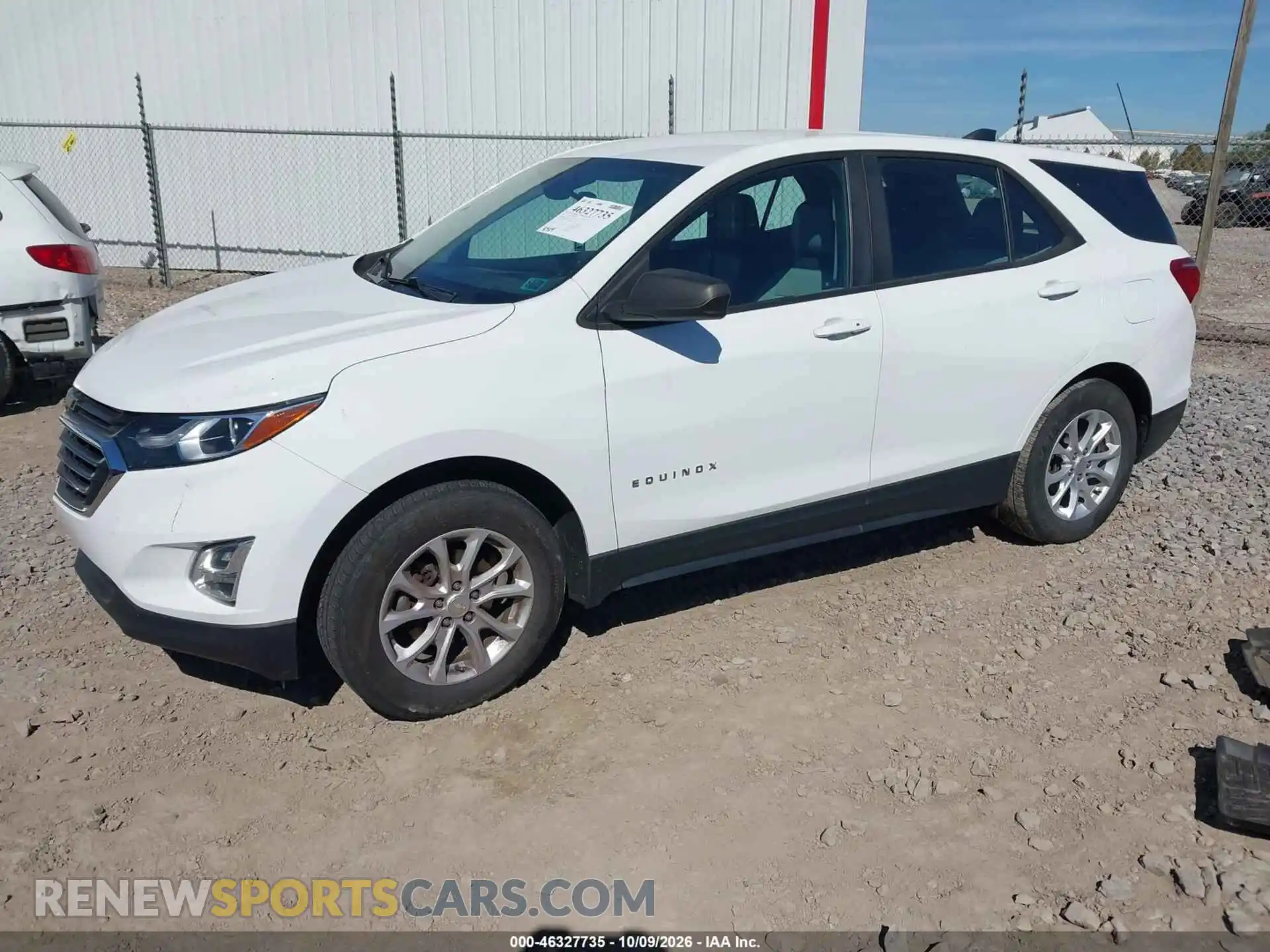 2 Фотография поврежденного автомобиля 3GNAXHEV3MS166814 CHEVROLET EQUINOX 2021