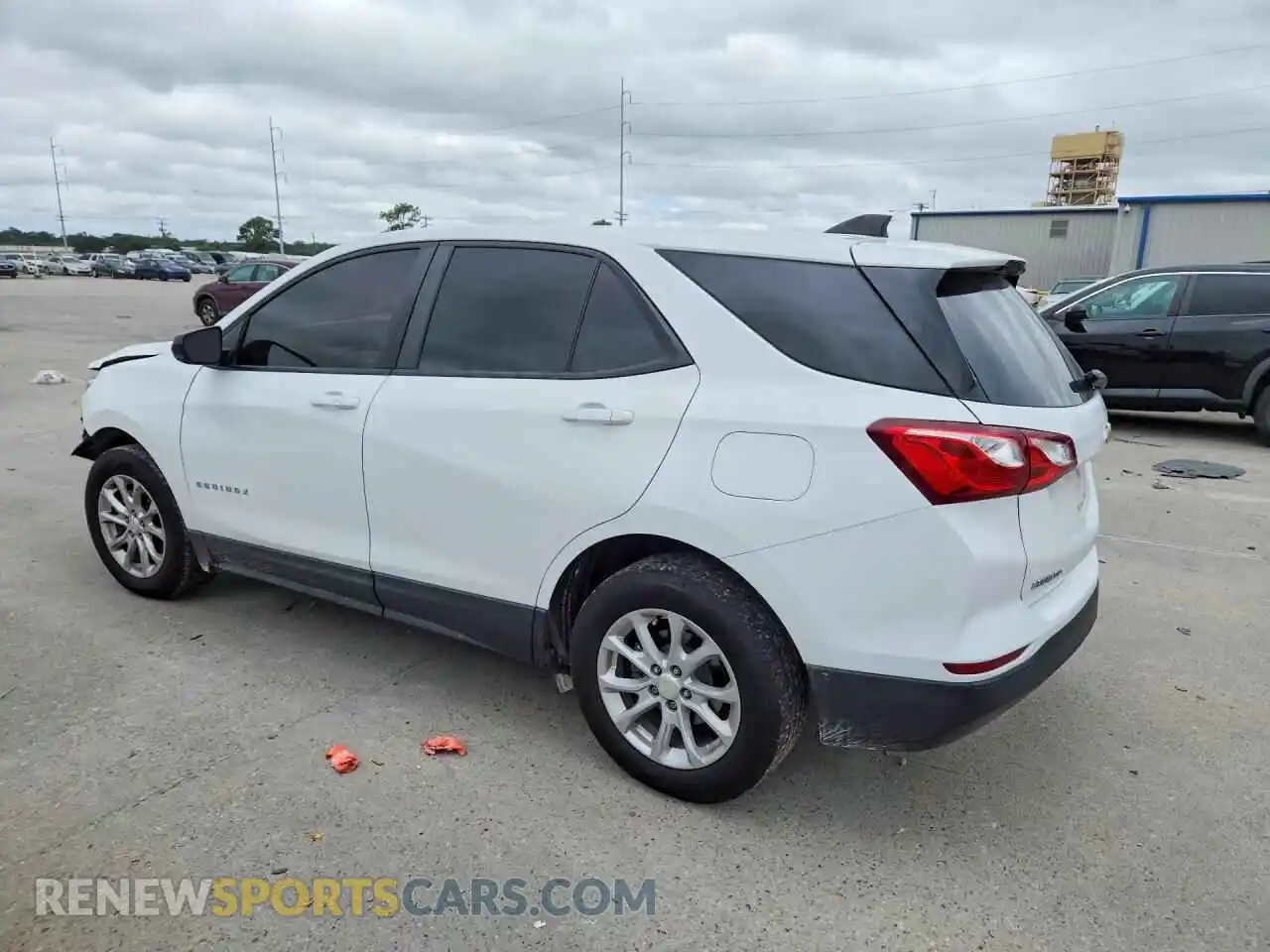2 Photograph of a damaged car 3GNAXHEV3MS167879 CHEVROLET EQUINOX 2021