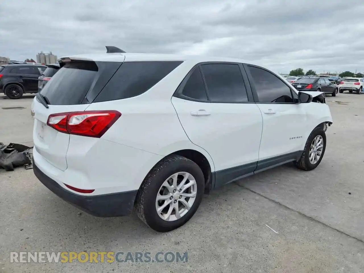 3 Photograph of a damaged car 3GNAXHEV3MS167879 CHEVROLET EQUINOX 2021