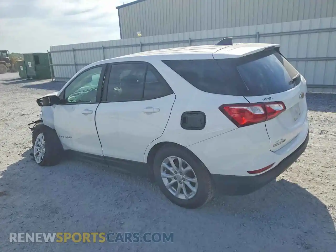 2 Photograph of a damaged car 3GNAXHEV4MS172735 CHEVROLET EQUINOX 2021
