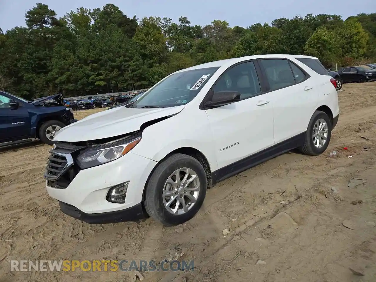 1 fotografías del automóvil dañado 3GNAXHEV4MS176543 CHEVROLET EQUINOX 2021