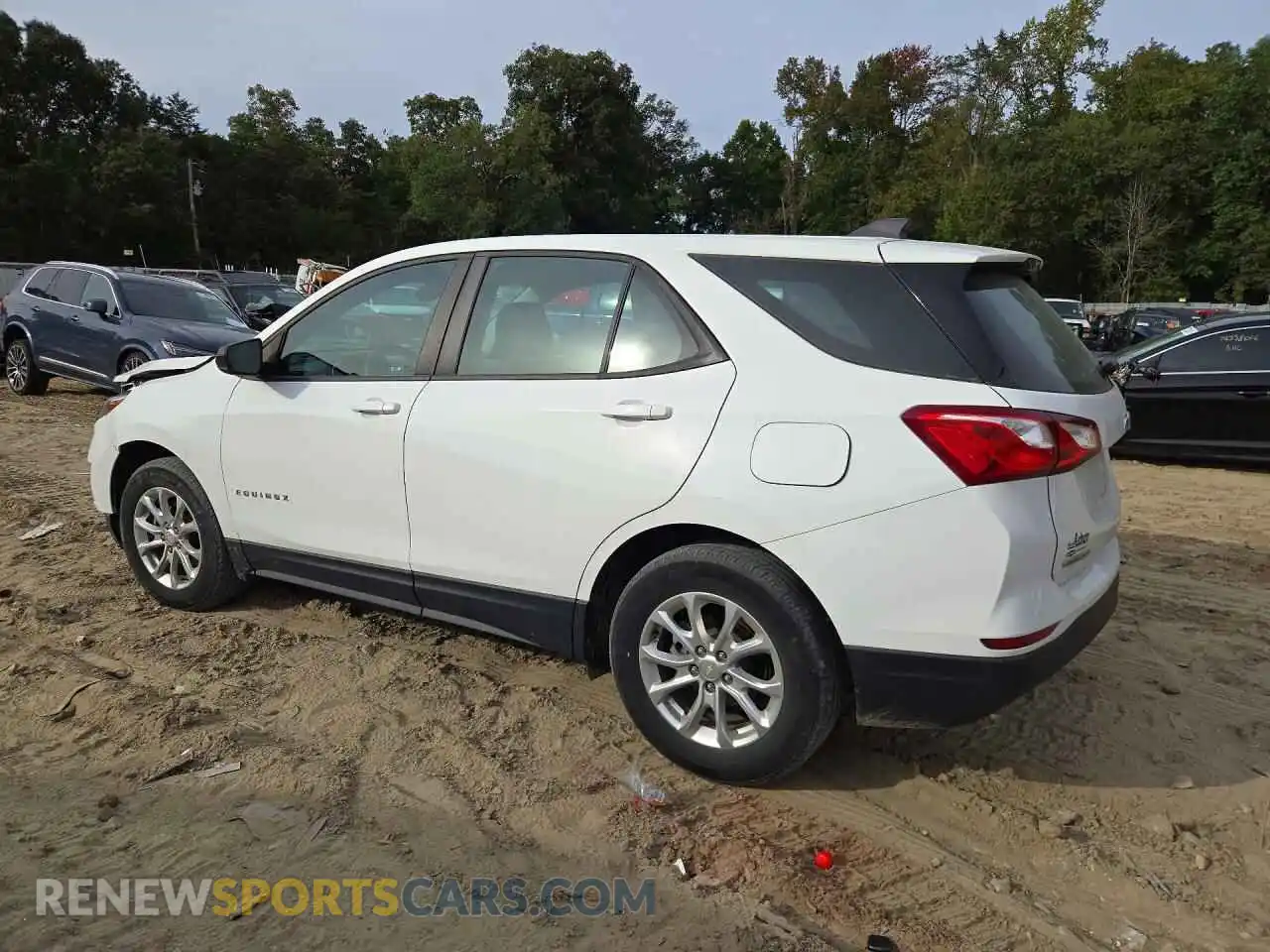 2 fotografías del automóvil dañado 3GNAXHEV4MS176543 CHEVROLET EQUINOX 2021