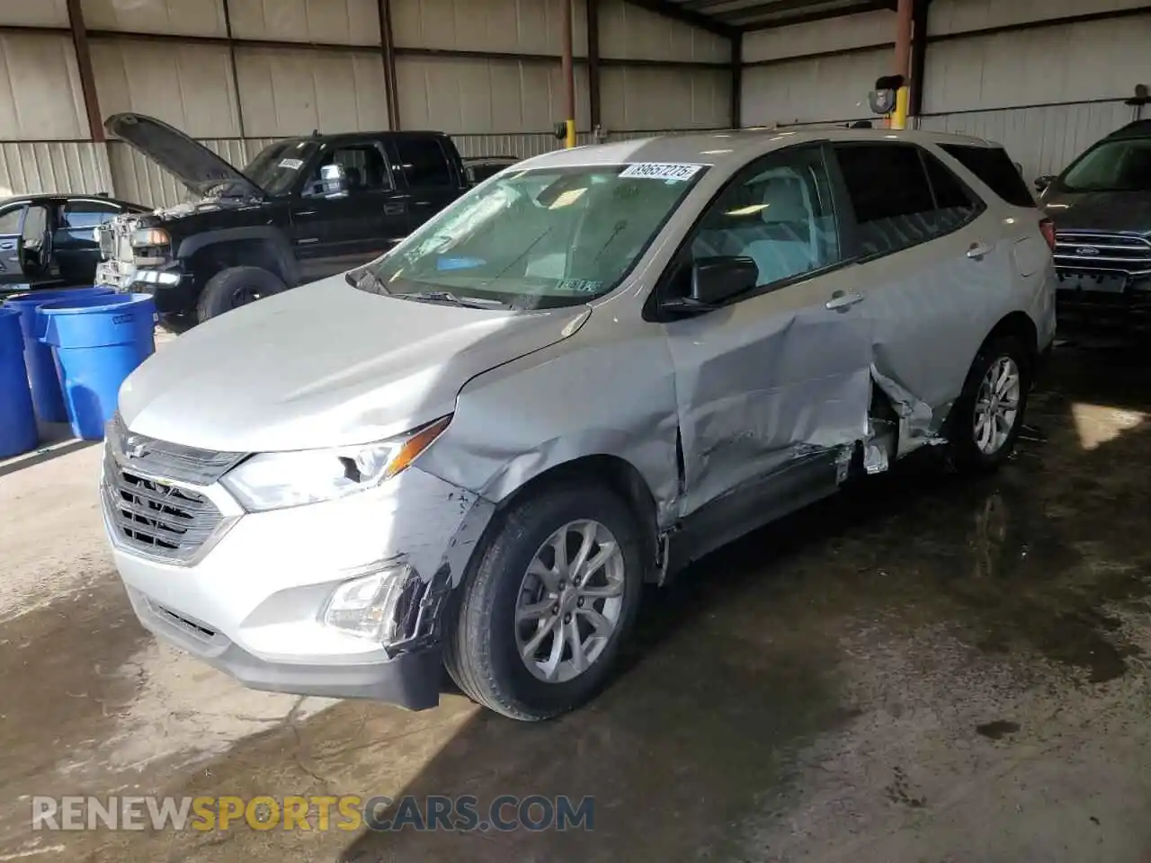 1 Photograph of a damaged car 3GNAXHEV4MS179748 CHEVROLET EQUINOX 2021