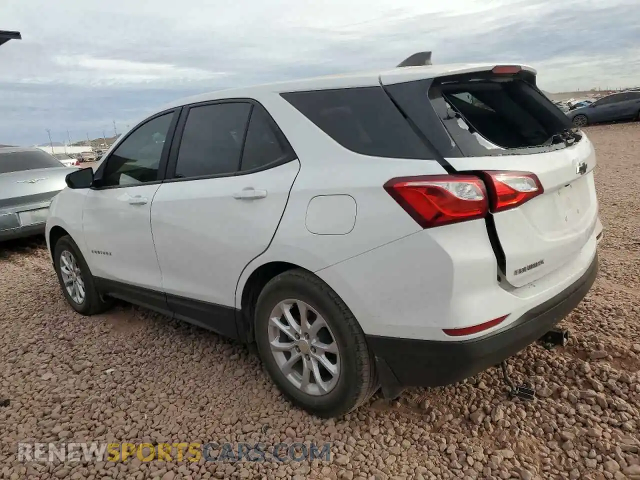 2 Photograph of a damaged car 3GNAXHEV5MS163462 CHEVROLET EQUINOX 2021