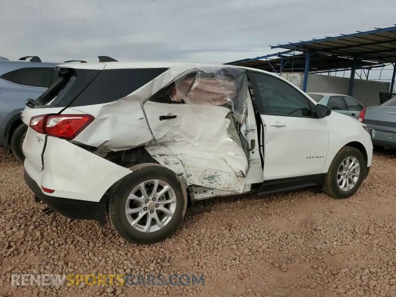 3 Photograph of a damaged car 3GNAXHEV5MS163462 CHEVROLET EQUINOX 2021