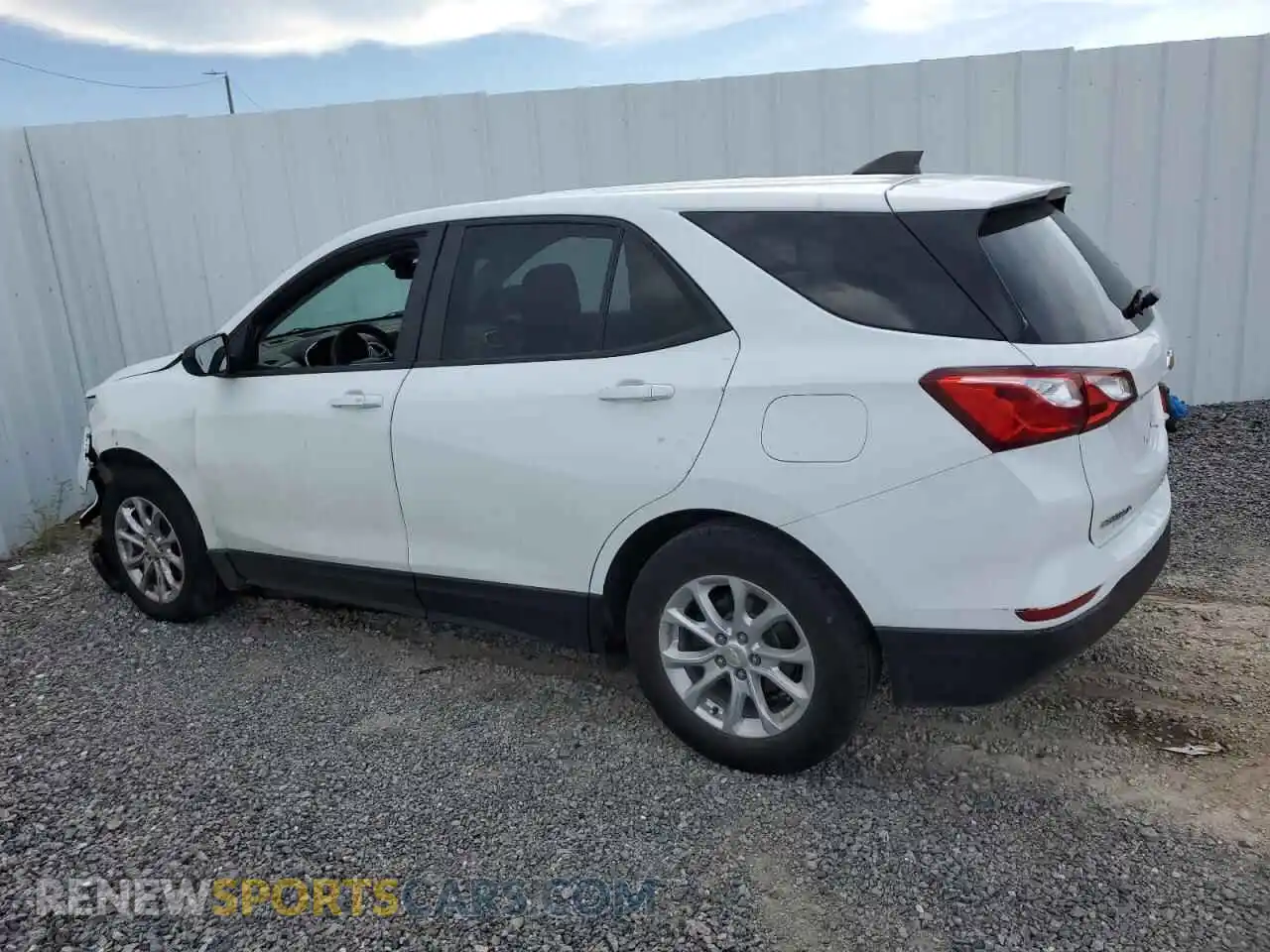 2 Photograph of a damaged car 3GNAXHEV5MS164126 CHEVROLET EQUINOX 2021