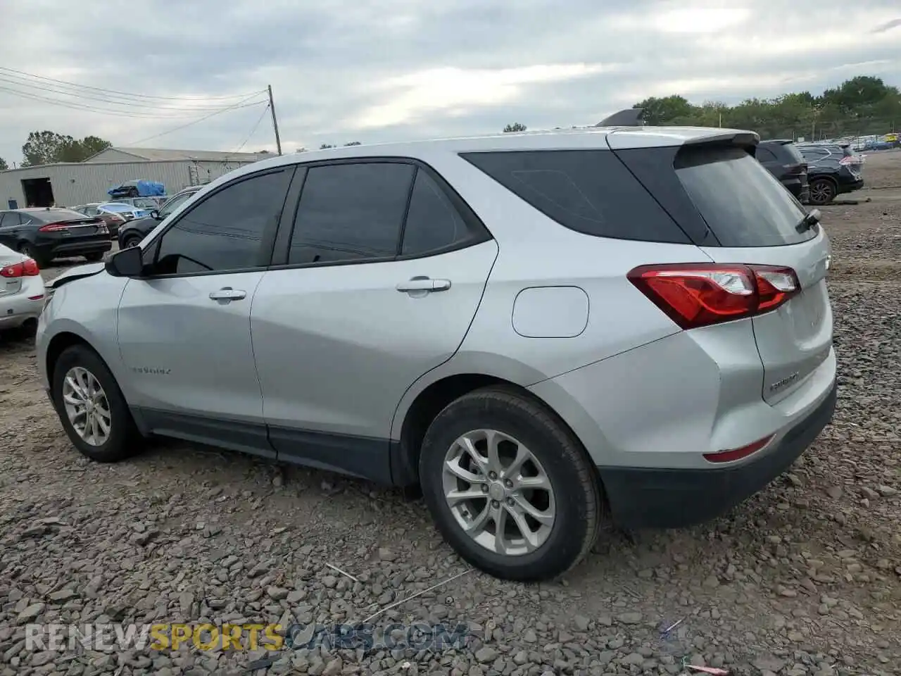 2 Photograph of a damaged car 3GNAXHEV5MS169956 CHEVROLET EQUINOX 2021