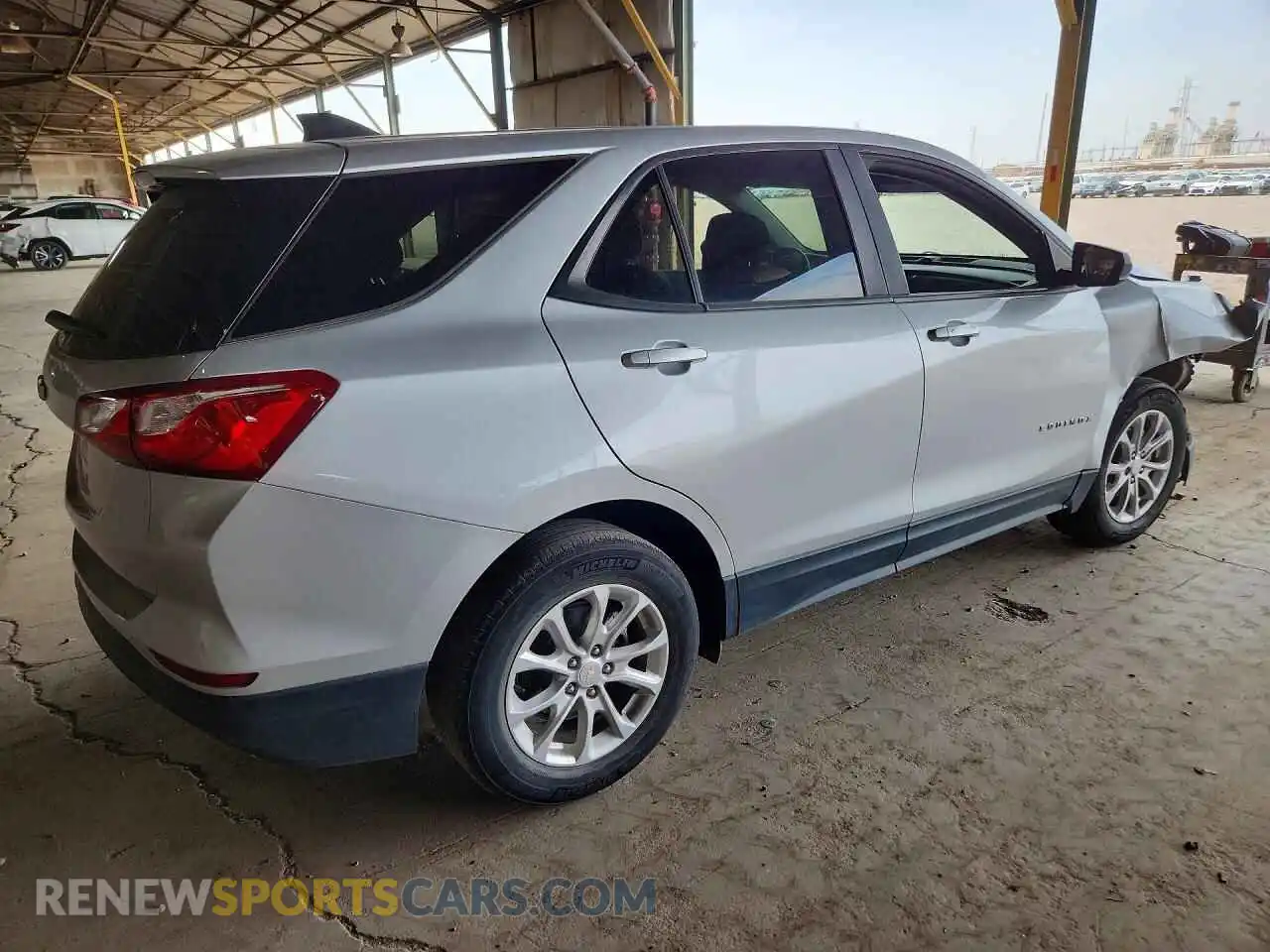 3 fotografías del automóvil dañado 3GNAXHEV6MS165544 CHEVROLET EQUINOX 2021