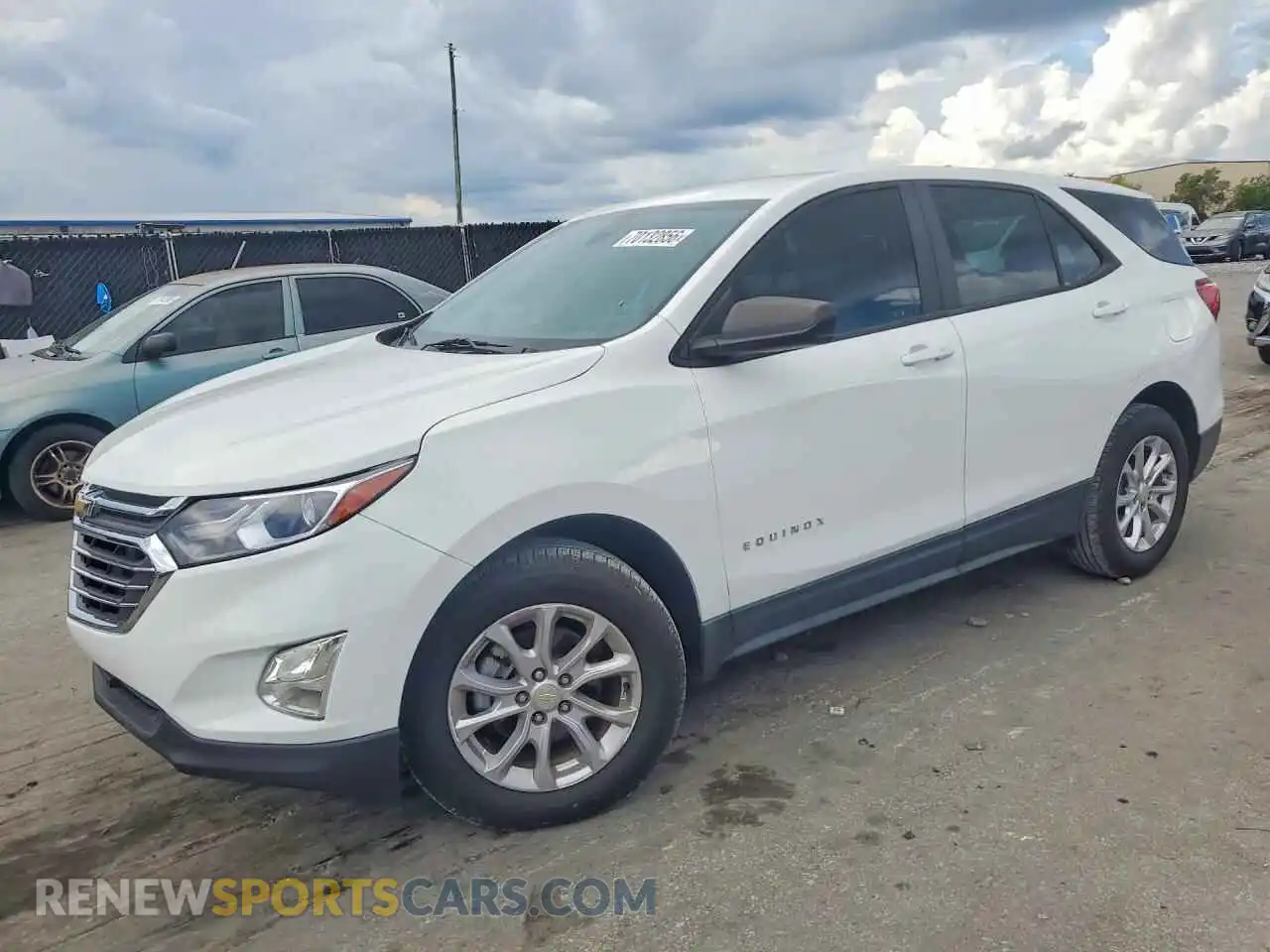 1 fotografías del automóvil dañado 3GNAXHEV7MS123075 CHEVROLET EQUINOX 2021