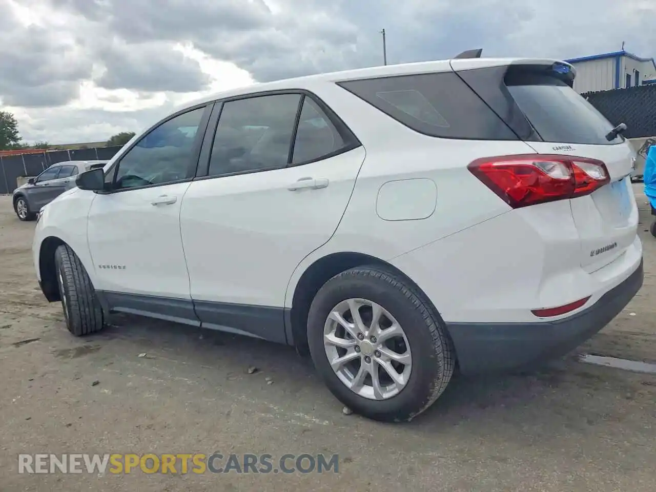2 fotografías del automóvil dañado 3GNAXHEV7MS123075 CHEVROLET EQUINOX 2021