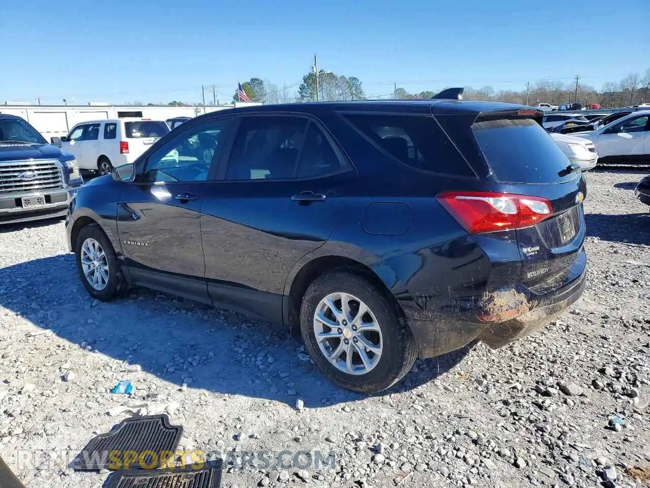 2 Photograph of a damaged car 3GNAXHEV7MS123836 CHEVROLET EQUINOX 2021