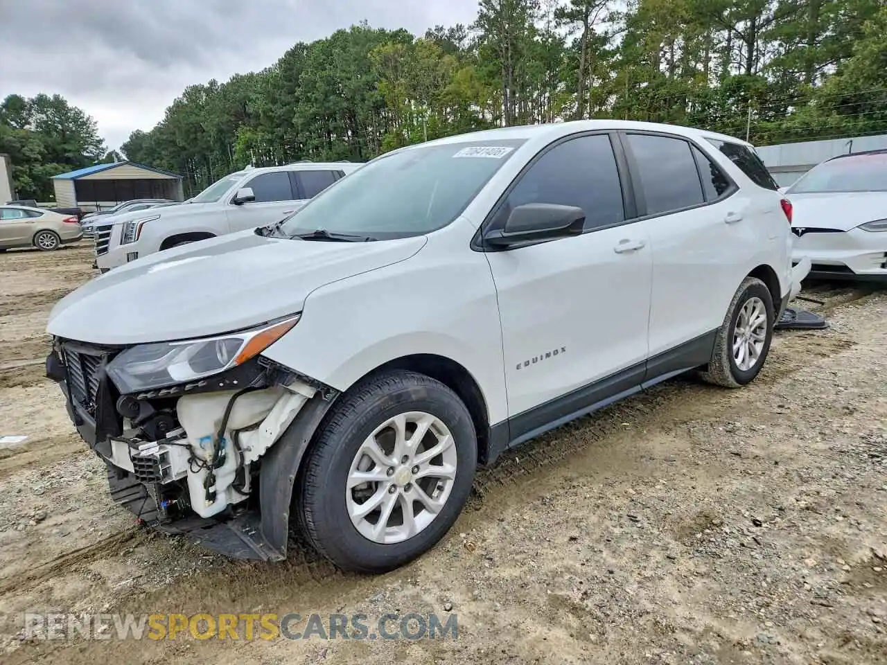 1 Фотография поврежденного автомобиля 3GNAXHEV8MS147577 CHEVROLET EQUINOX 2021