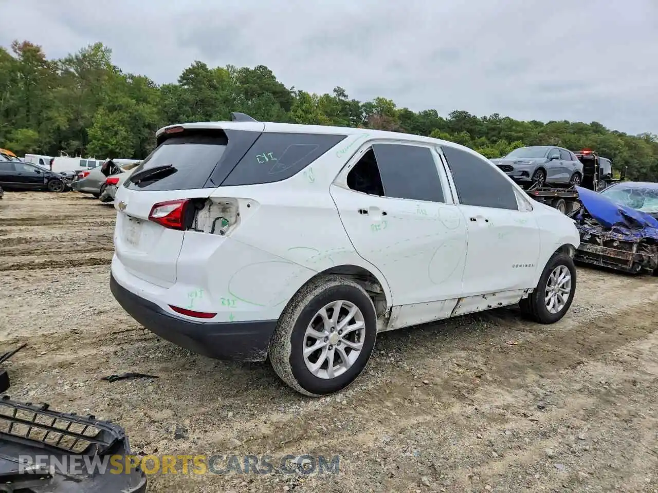 3 Фотография поврежденного автомобиля 3GNAXHEV8MS147577 CHEVROLET EQUINOX 2021