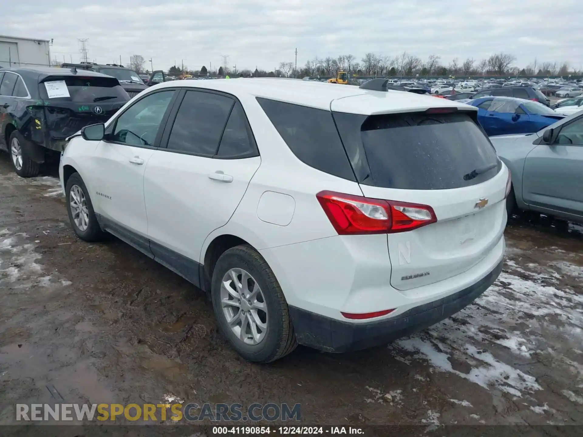 3 Photograph of a damaged car 3GNAXHEV8MS160152 CHEVROLET EQUINOX 2021