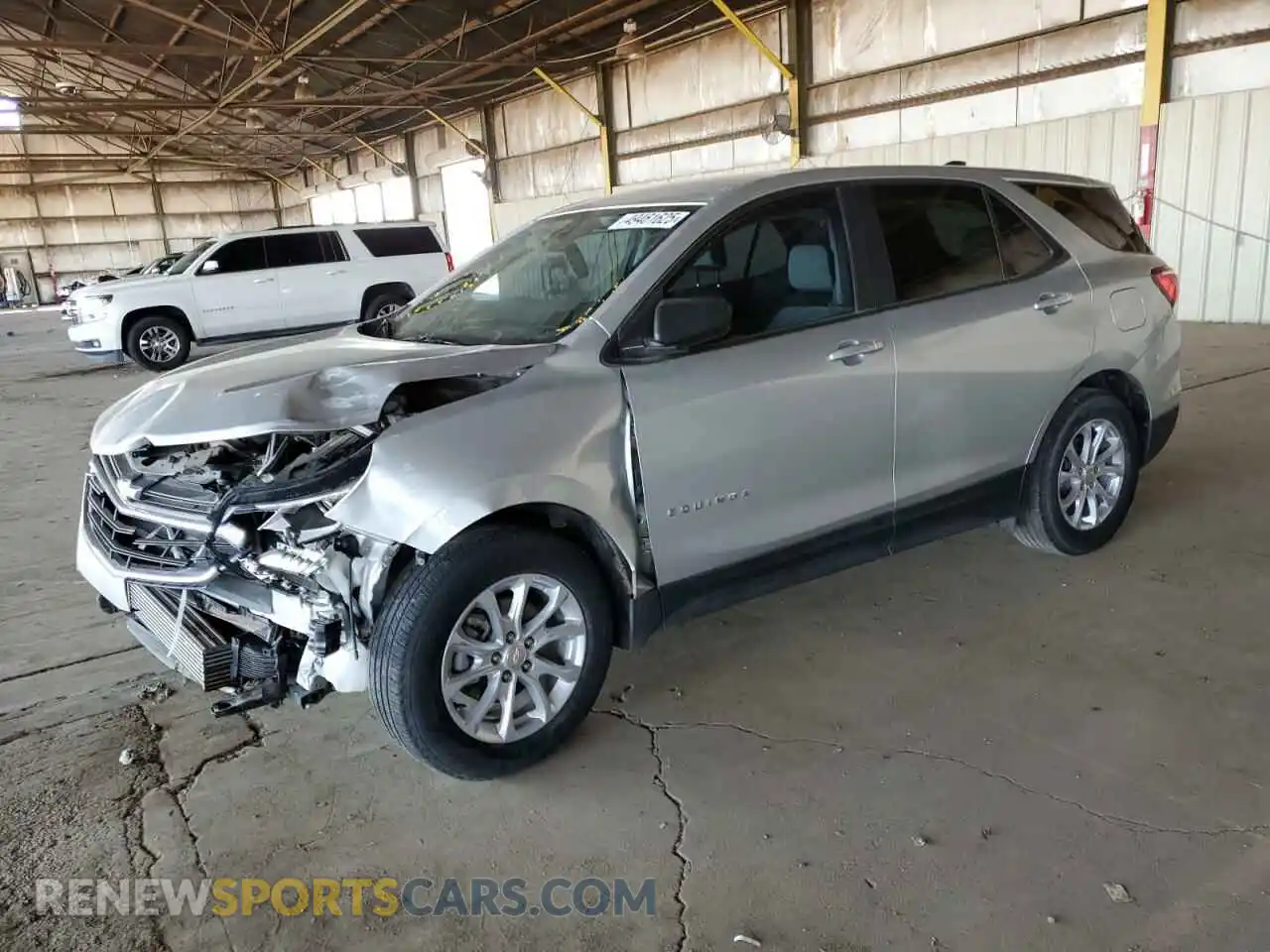 1 Photograph of a damaged car 3GNAXHEV8MS166324 CHEVROLET EQUINOX 2021