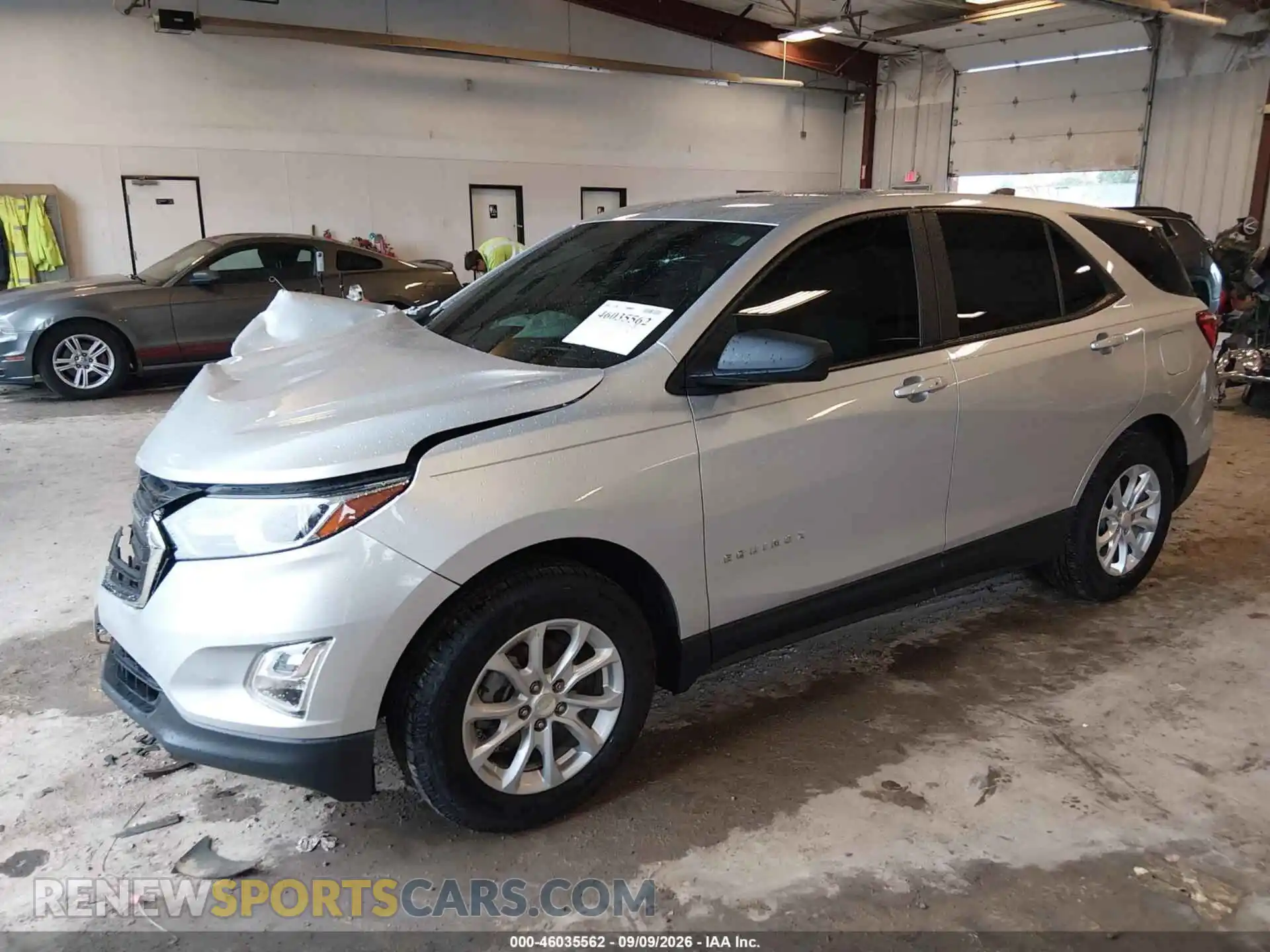 2 fotografías del automóvil dañado 3GNAXHEV9MS106844 CHEVROLET EQUINOX 2021
