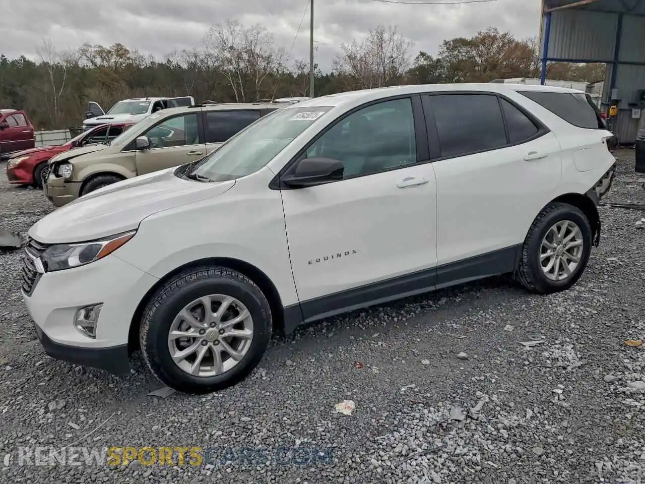 1 Photograph of a damaged car 3GNAXHEV9MS147779 CHEVROLET EQUINOX 2021