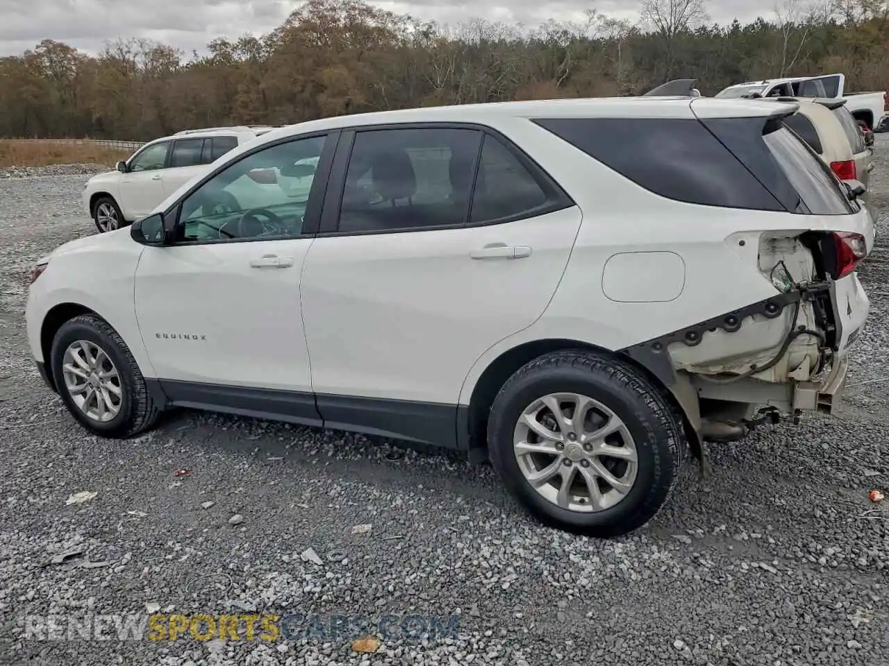 2 Photograph of a damaged car 3GNAXHEV9MS147779 CHEVROLET EQUINOX 2021