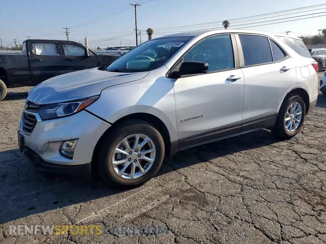 1 Photograph of a damaged car 3GNAXHEV9MS178823 CHEVROLET EQUINOX 2021
